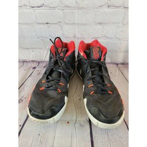 Nike Kyrie 4 Think For the Ages Black White Red Size 12 943806 005 See Photos